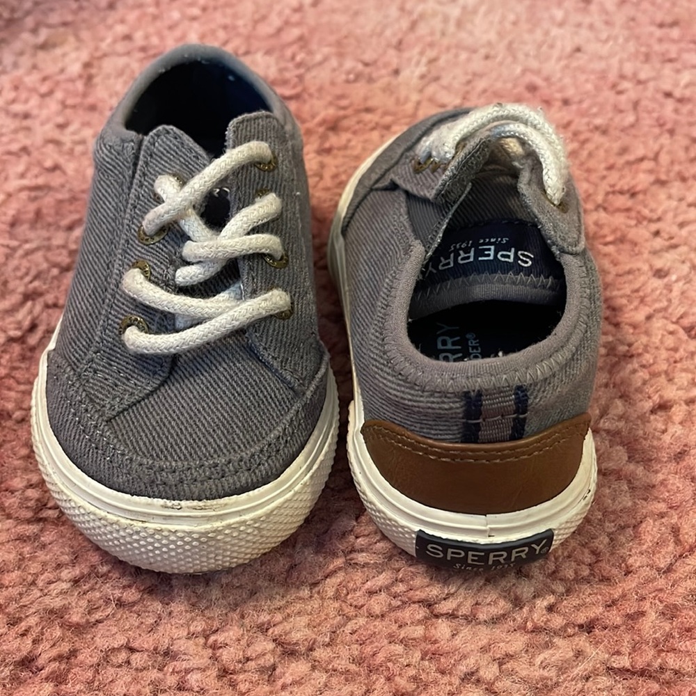 Baby Sperrys size 5